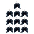 thumbnail image 3 of 10 piezas de alas de ángel con s, decoración para de Navidad, disfraces de ensueño, adornos navideños para bodas, recuerdos de fiesta en , negro, 3 of 9