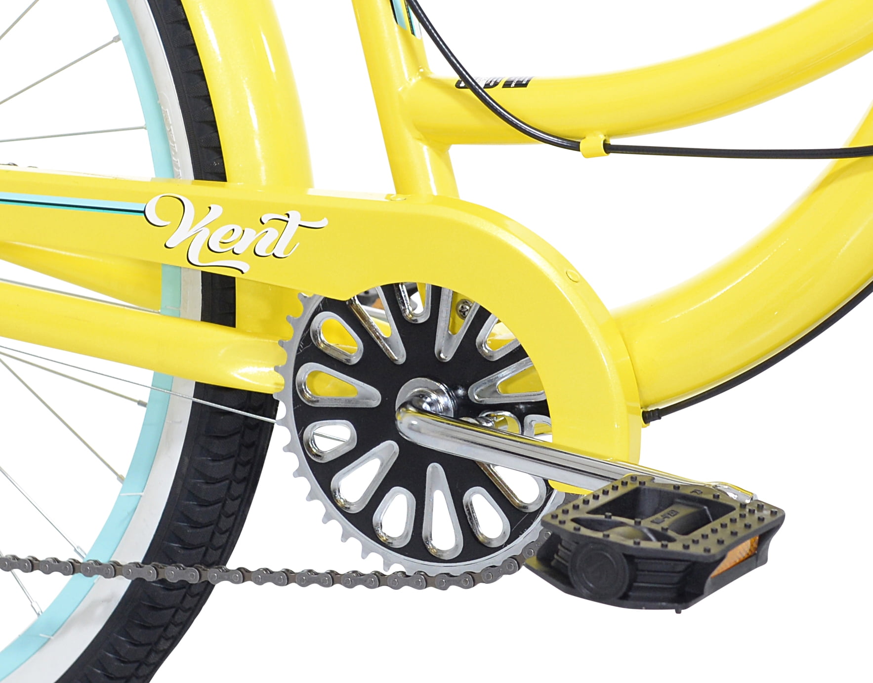 Kent Bicycles 26 in. Bayside Women s Cruiser Bicycle Yellow Walmart