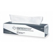 1Pack Kimtech 5517 Dry Wipe, White, Box, 2-Ply Tissue, 90 Wipes, 14-3/4 in x 16-3/4 in
