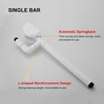 thumbnail image 2 of Foldable Toilet Grab Bar 265 Lbs Bearing Weight Non-slip Folding Handicap Grab Bars Bathroom Wall Mounted Stainless Steel Flip-up Safety Rails for Elderly Pregnant Women Patients, 2 of 8