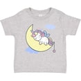 thumbnail image 3 of Inktastic Unicorn Moon Girls Baby T-Shirt, 3 of 5