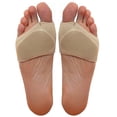 thumbnail image 1 of S Almohadillas protectoras de gel metatarsiano - Aliviar el dolor de la bola del pie - Almohadillas metatarsianas - Plantillas de metatarsalgia, 1 of 5