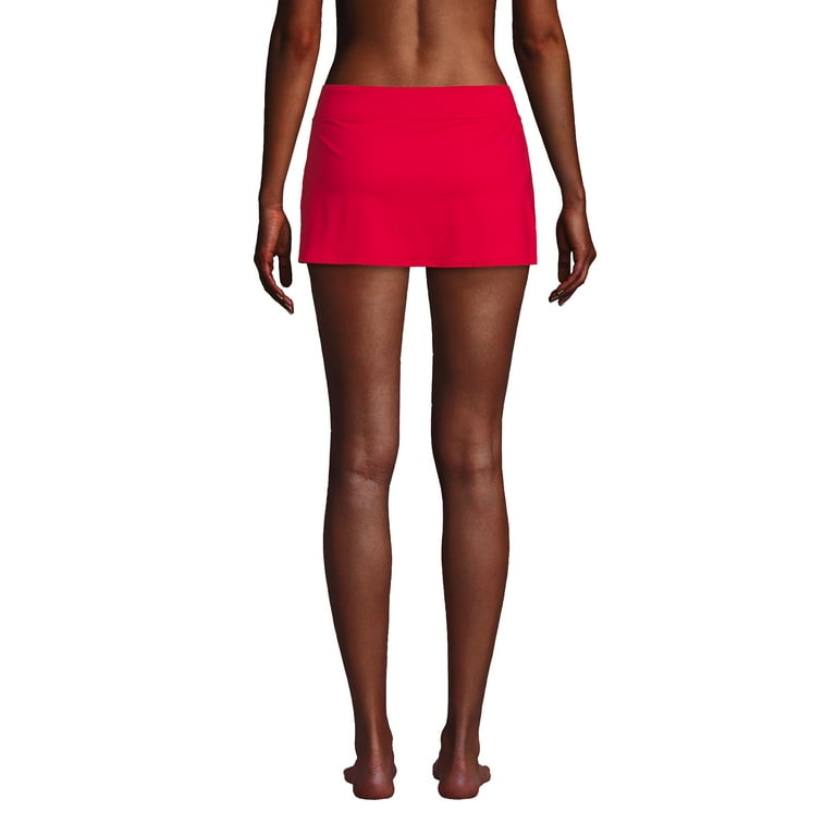 Lands End Women s Mini Swim Skirt Swim Bottoms Walmart