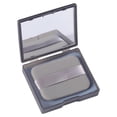 thumbnail image 3 of Voxware 200 Pieces Oil Absorbing Sheet Oil Control Face Blotting Paper Mirror Case Portable Flax Fiber Makeup Friendly Handy Suitable for student men women beauty skincare gift giving home Black, 3 of 8