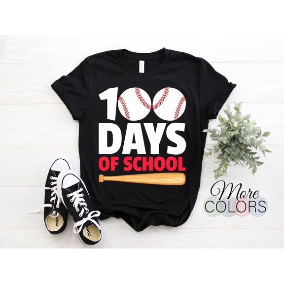 100 Days Of School Student Shirt, Celebration Costume for Kids, Perfect for Pre-K, Preschool, and Middle School Fans