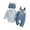 R22-Blue, variant on RMGVDSD Easter Baby Boy Clothes Long Sleeve Romper Tops Adorable Cartooon Print Corduroy Overalls Pants With Hat For Boys Outfits Cute Clothes Set