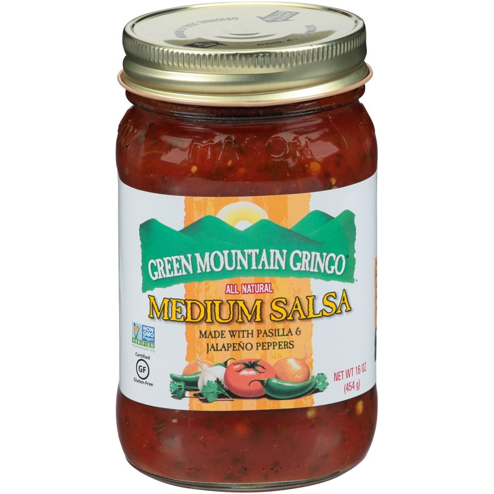 Green Mountain Gringo Medium Salsa, 16 oz