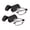 2 Pair - Black, variant on OPTIPAK Hard Case Folding Reading Glasses – Pocket Wallet Purse Compact Spring Hinge Readers for Men & Women – Lightweight Foldable Eyeglasses (Pack of 2)