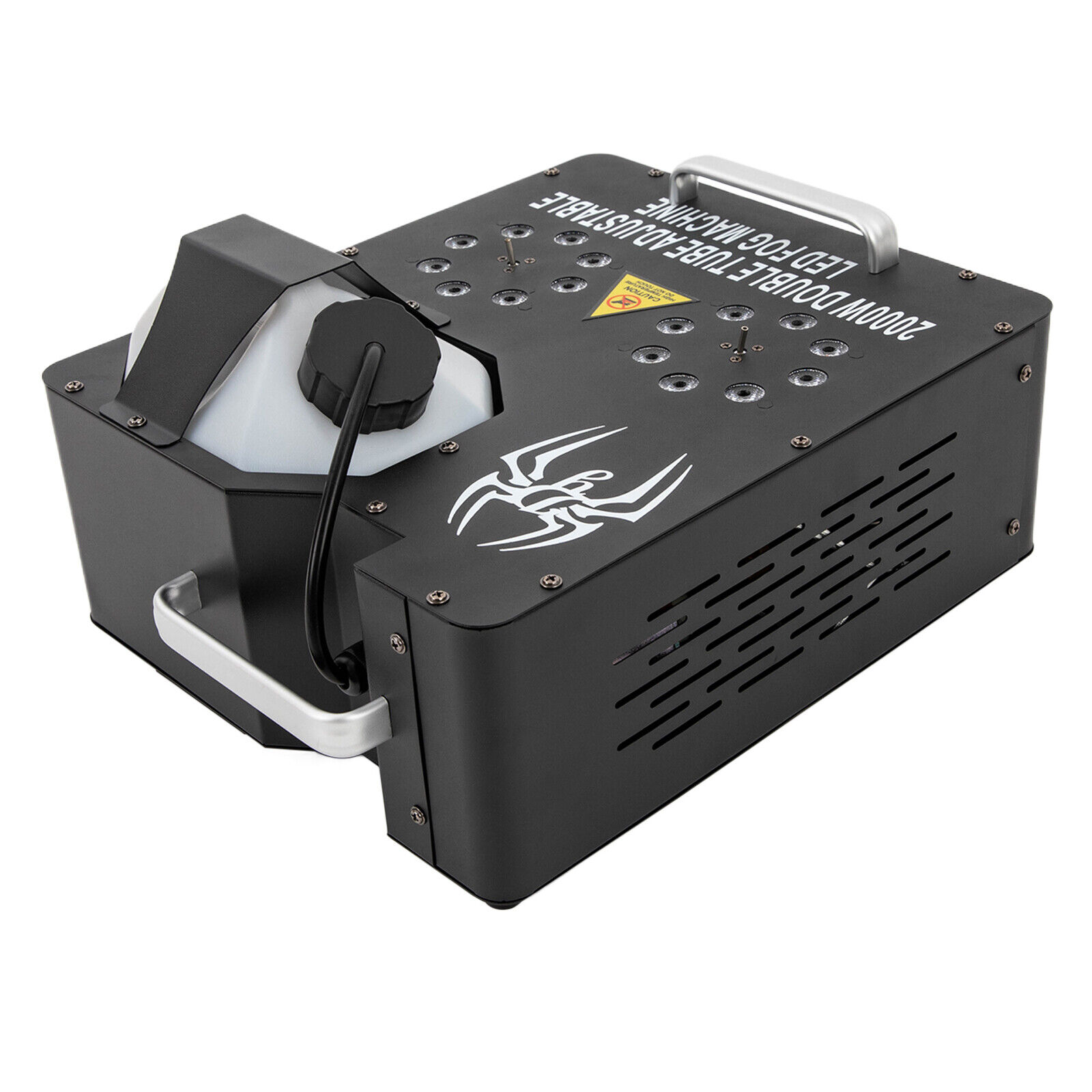 Fog Smoke Machine 2000W RGB LED Stage DJ Fogger Smoke Effect Multi-Color Remote