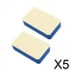 thumbnail image 1 of 5x2 Piezas De Esponja Para Lavado De Autos, Almohadilla Para Pulir Autos, Herramienta De Limpieza Para Vidrios De Autos, 9x5x2,3 Cm, 1 of 10