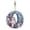 #O, variant on LEVEO Alphabet Shaped DIY Diamond Art Keychain Hanging Ornament,DIY Diamond Art Painting Keychain Ornament, For Bag & Holiday Decoration(#L)