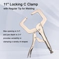 thumbnail image 6 of 22-Piece MIG Welding Tool Kit with Heavy Duty Pliers, Leather Gloves, Chipping Hammer, Clamps, Magnet &  for Professional Welding Projects, 6 of 8
