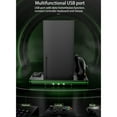 thumbnail image 4 of Base de carga para Xbox Series S/X con ventilador de refrigeración, estación de carga rápida con 2 baterías recargables de 1100 mAh, estación de carga para dos mandos, 4 of 9