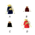 thumbnail image 4 of 50Pcs Gift Bags Gilt-edged Storage Bracelet Bag Cute Luxury Style Cute Luxury Drawstring Drawstring Pouches Makeup Sack Party Favors Present Red, 4 of 8