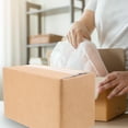 thumbnail image 4 of 2Pcs Insulated Shipping Boxes Khaki 11X7.1X6.3In Aluminum Foil Paper for Long Distance Transport, 4 of 8
