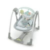 Ingenuity Swing 'n Go Portable Baby Swing - Hugs & Hoots - with Battery-Saving Technology