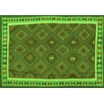 thumbnail image 1 of Ahgly Company Indoor Rectangle Oriental Green Traditional Area Rugs, 7' x 9', 1 of 1