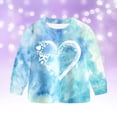 thumbnail image 5 of KPOPLK Toddler Baby Girl Clothes Pants Set Toddler Pullover Cute Print Long Sleeve Tops Fall Winter 2 Piece Outfits Size 7-8 Years, 5 of 9