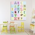 thumbnail image 3 of Stupell Industries Contemporary Animal Alphabet in Pastels Canvas Art, 36 x 48, by Carla Daly, 3 of 8