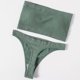 thumbnail image 3 of Conjunto de sujetador y bragas sin tirantes para mujer, ropa interior sin costuras, lencería Sexy, Bralette, Top de banda, 3 of 5