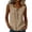 Khaki, variant on SwiftWear Women's Square Neck Tank Top Tie-Front Casual Sleeveless Summer Top Elegant & Breathable Everyday Cami​