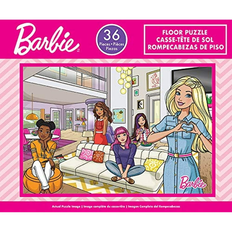 Barbie - Kids Floor Puzzle. Educational Gifts for Boys and Girls. Colorful  Pieces Fit Together Perfectly. Great Preschool Aged Learning Gift.