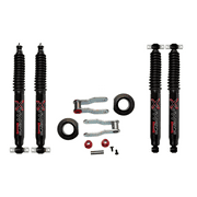 Skyjacker XJ20-B 2" Lift Kit w/Blk Max Shock for 84-01 Jeep Cherokee XJ/Comanche Fits select: 1988-1989 JEEP COMANCHE PIONEER