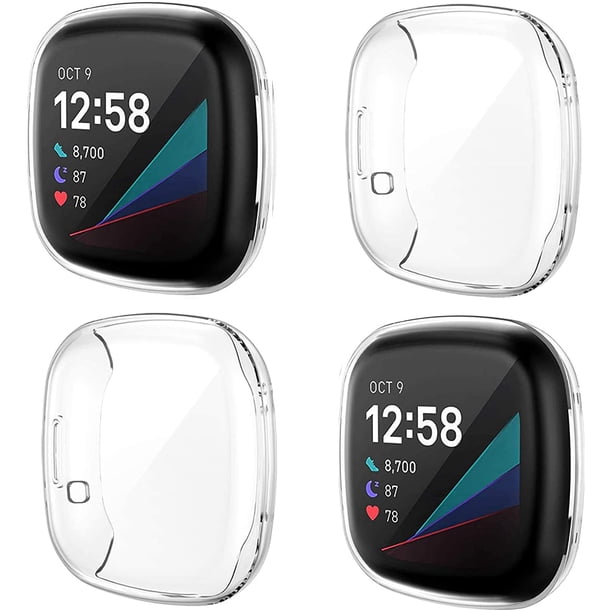 Pack Protector de Pantalla Compatible con Fitbit Sense / Versa 3 Adepaton CZDZ-HY191-1