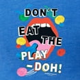thumbnail image 3 of CafePress - Play Doh Don't Eat! T Shirt - Mens Football Shirt, 3 of 4