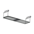 thumbnail image 2 of Organizador extensible debajo del gabinete, estante organizador para refrigerios en el mostrador de la oficina negro, 2 of 8