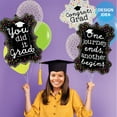 thumbnail image 2 of Neon Grad Frame 34" Foil Balloon, 2 of 2