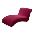 thumbnail image 1 of Funda Interior para Chaise Lounge Sunnimix Sala de Estar Sin Brazos Vino Rojo, 1 of 8