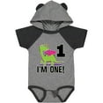 thumbnail image 3 of Inktastic First Birthday Girl Dragon Girls Baby Bodysuit, 3 of 5