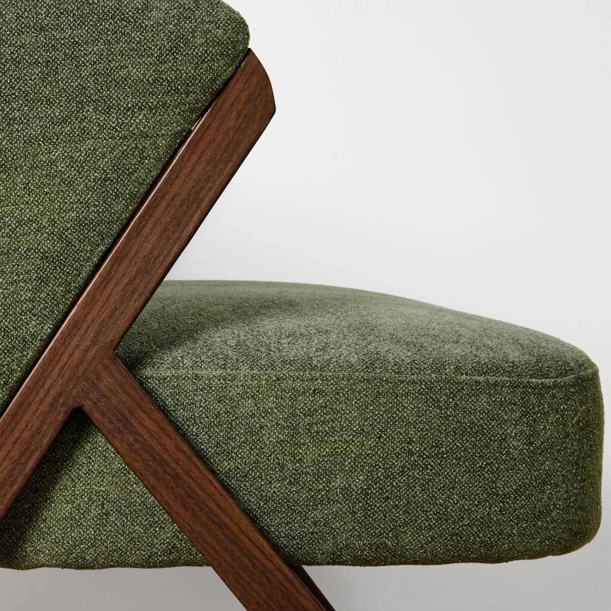 Anko Chenille Lounge Chair, Green