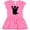 Raspberry with Polka Dots, variant on Inktastic Happy Halloween Cute Ghost Girls Baby Dress