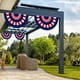 thumbnail image 4 of Xihbxyly Bandera Patriótica, Diseño Duradero de Media Caña, Vibrantes Colores Estrellados, Decoración Festiva para El Hogar y El Jardín, Ideal para Ocasiones Especiales, Regalo para Amigos y Familiar, 4 of 6