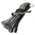 thumbnail image 2 of AAYU Brand - Gray Synthetic Winch Rope 1/4"- 50 feet -  Winch Recovery Cable | Great for Off Road ATVs Winches, ATV/UTV, SUV, Truck, 4x4 Boat Ramsey, 2 of 6