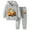 Gray, variant on Toddler Boys Clothes Toddler Baby Boy Clothes Long Sleeve Hooded Pullover Colorblock Sweatshirt + Pants 2pcs Fall Winter Outfit Set Size 4T 5T (Black,4-5 Years)