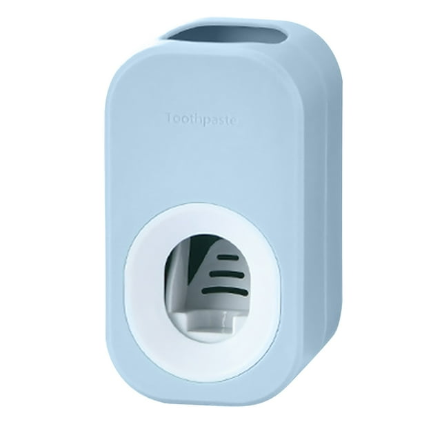 Injueey Dispensador de de de montaje en pared, exprimidor automático para ahorro de espacio, soporte dispensador para ducha, estante de Almacenamiento y organización del hogar Azul Injueey HA059665-01B