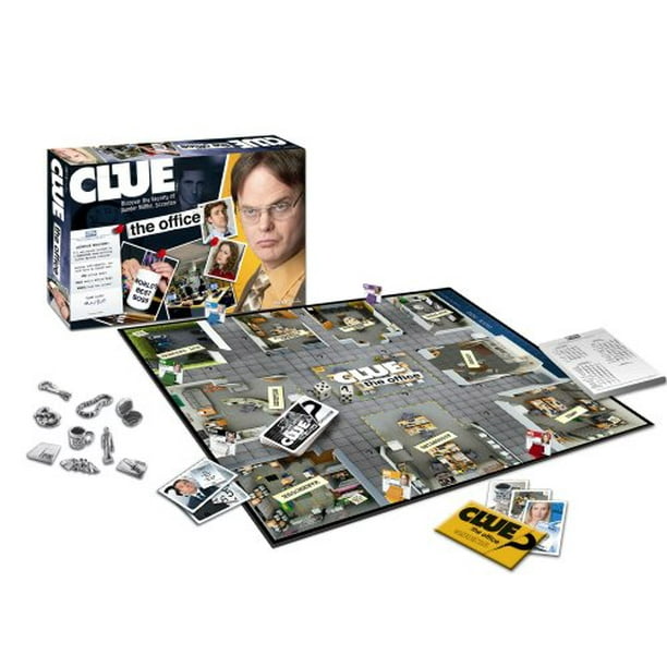 Clue The Office Board Game Age 9 3 6 Players 100 Percent Complete Tv Show Game Tv Show Games Clue Board Game Office Gifts Diy