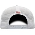 thumbnail image 4 of Men's Top of the World Black/White Texas Tech Red Raiders Trucker Snapback Hat, 4 of 4