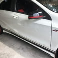 thumbnail image 2 of 1Set (4Pcs) Universal Car Racing Body Side Stripe Skirt Roof Hood Decal Sticker for All Cars Vinyl Bumper Decal, 2 of 8