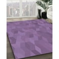 thumbnail image 3 of Ahgly Company Machine Washable Indoor Rectangle Transitional French Lilac Purple Area Rugs, 2' x 4', 3 of 7