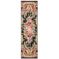 thumbnail image 2 of Safavieh CLV-CLASSIC VINTAGE, BLACK / ROSE, 2'-3" X 8', Area Rug, 2 of 7