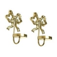 thumbnail image 1 of Juego de 2 candelabros de hierro con lazo decorativos para el hogar, decoración de chimenea, centro de mesa, decoración de pared de baño, vacaciones, 1 of 8