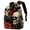 Color3, variant on Lightweight Backpack Roses and Skull School Bag Travel Laptop Daypack for Men Women Casual Rucksack
