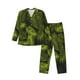 thumbnail image 1 of Fotbe Tropical Palm Leaves Fern Leaf Pijama de Hombre con Estampado de Manga Larga, Conjunto de 2 Piezas, Ropa de Dormir Suave y Cómoda con Bolsillos-X-Large, 1 of 7