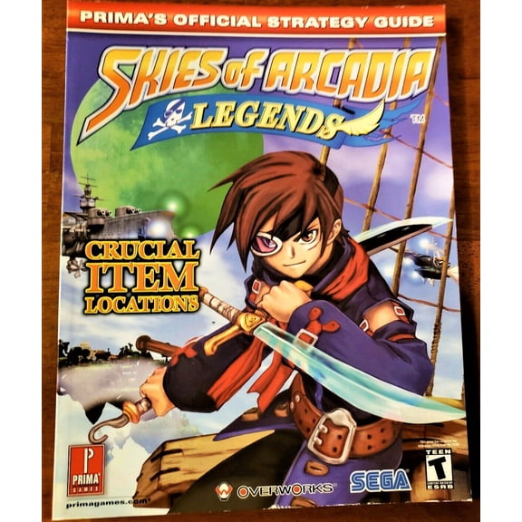 Pre-Owned Skies of Arcadia: Legends Prima's Official Strategy Guide Nintendo Gamecube