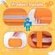 thumbnail image 3 of Estuche Transporte Duro para Scrib3d P1 3D Imprenting Lápiz Bolígrafo Almacenamiento () Naranja, 3 of 9