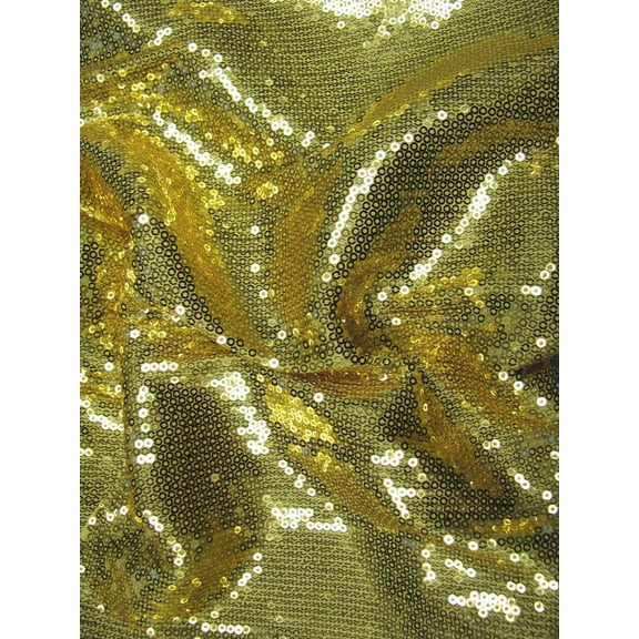 Polyester 2 way Stretch with 3 mm Regular Shiny Sequins